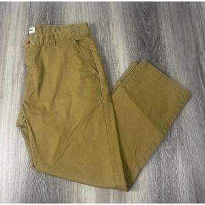 Taylor Stitch Mens Democratic Chino Pants Tan Size 35